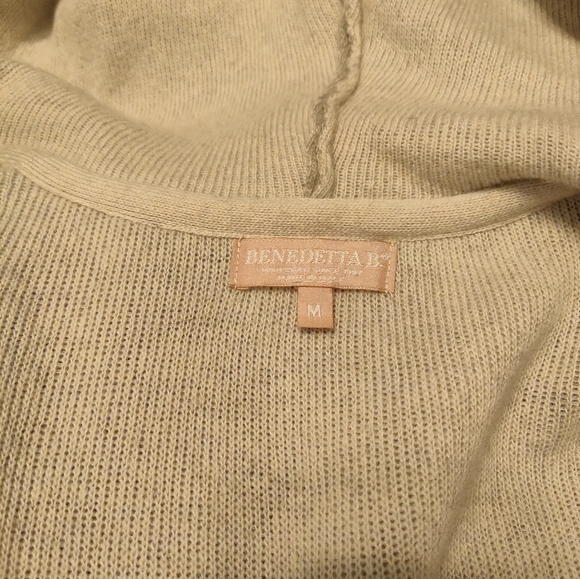 Bendetta B wool blend open front cardigan sweater jacket - Picture 3 of 7